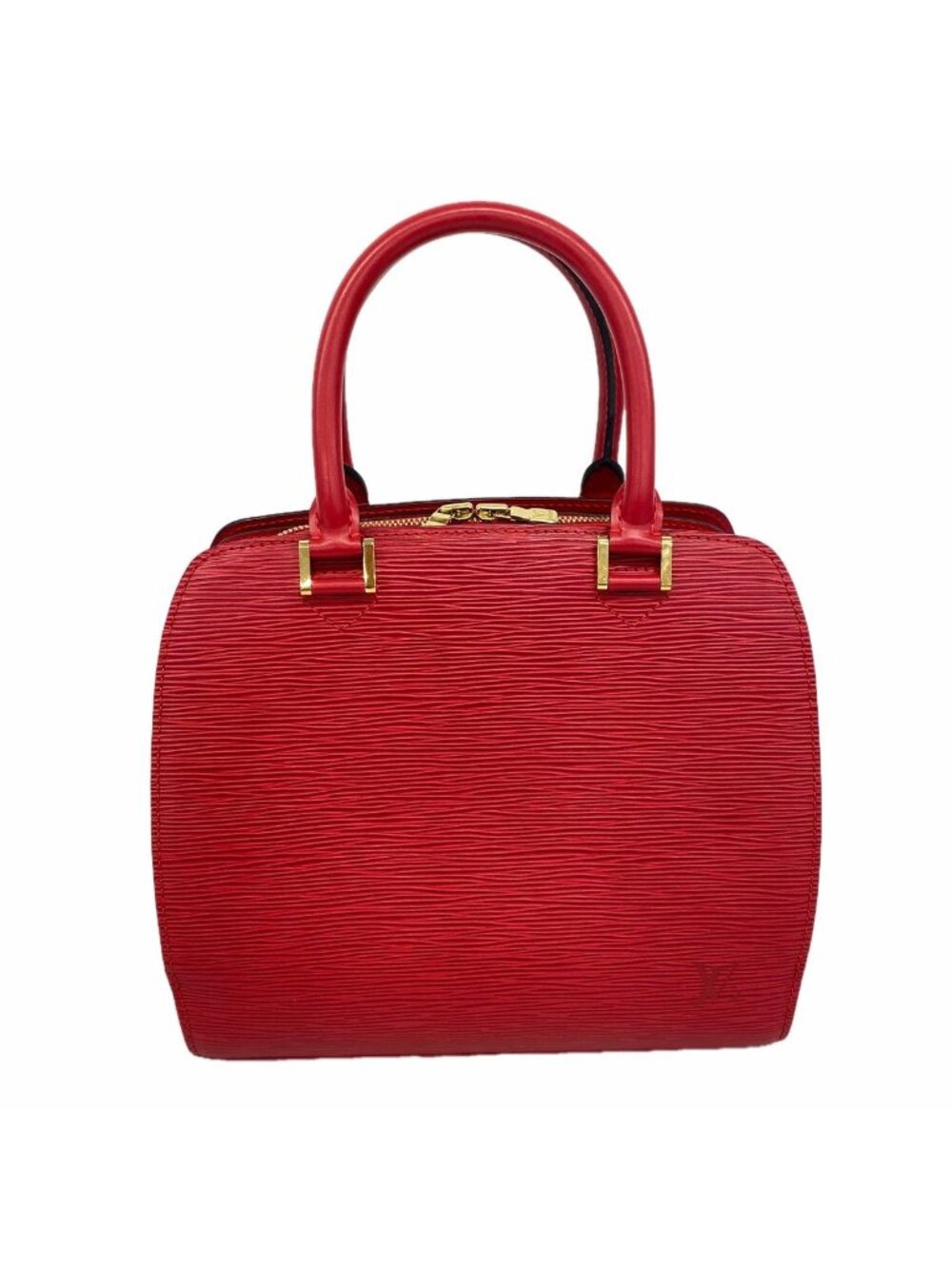 Louis Vuitton Handbag Epi Pont Neuf Castilian Red
